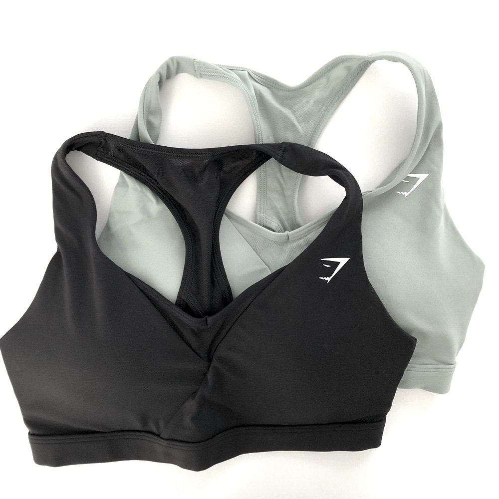 Gymshark S Crossover Sports Bra Set - Picture 1 of 5